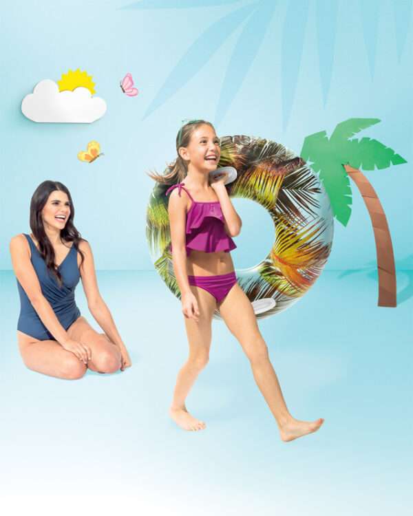 INTEX - Lush Tropical Inflatable Pool Swim Tubes - Image 5