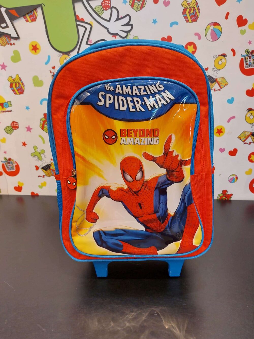 Marvel Spider-Man 5-in-1 Trolley School Bag Set - Image 5