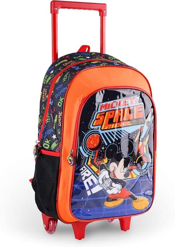 Disney Mickey Mouse Space Patrol - 5 in1 Trolley School Bag Set - Image 7