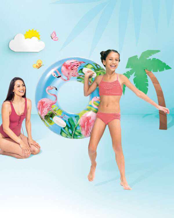 INTEX - Lush Tropical Inflatable Pool Swim Tubes - Image 7