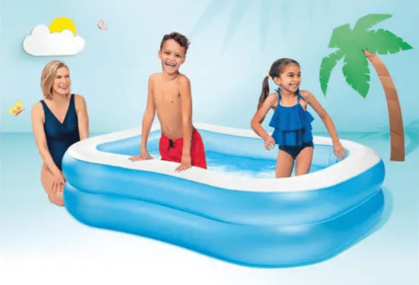 Intex - Swim Center Family Inflatable Pool - 2.03x1.52m - Blue - Image 5