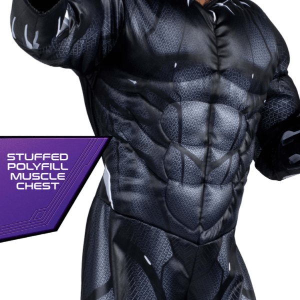 Party Time - Kid's Black Panther Costume Set - 2 to 4 Years Old - Image 7