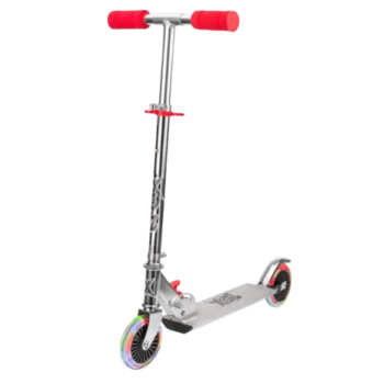 XOOTX - Light Up LED Folding Scooter - Red