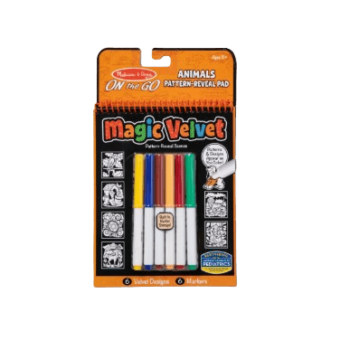 Melissa & Doug - On The Go Magic Velvet - Animals