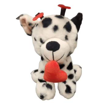 Cuddles Dalmation With Heart - 23CM