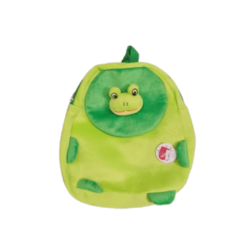 Cuddles - Frog Themed Backpack Green 32cm