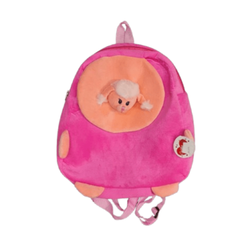 Cuddles - Poodle Themed Backpack Red 32cm