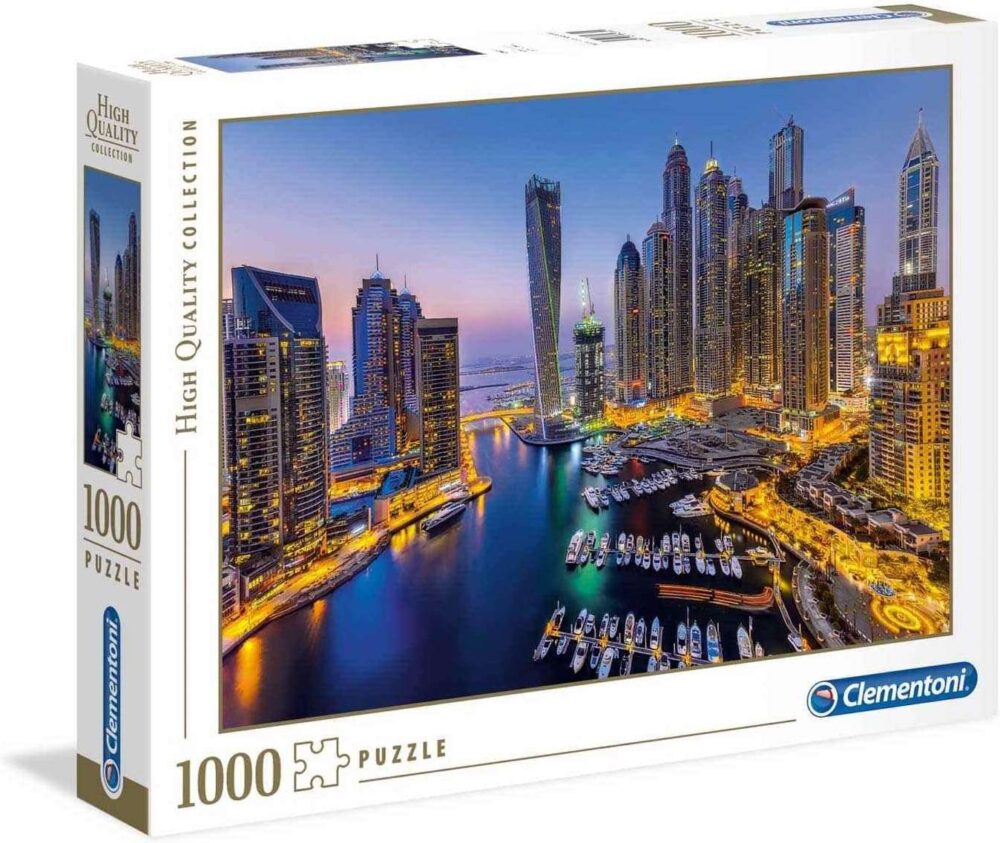 Clementoni - HQC Puzzle - Dubai Marina - 1000 Pieces - Image 4
