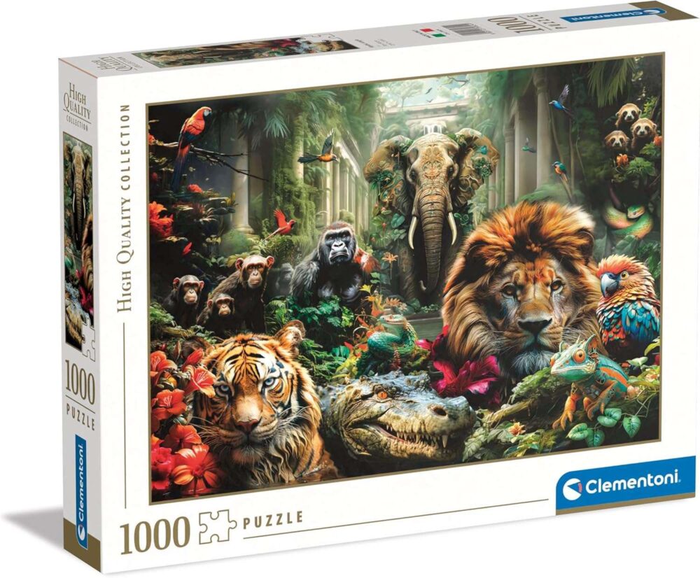 Clementoni - Animals Mystic Jungle Puzzle - 1000 Pieces - Image 2