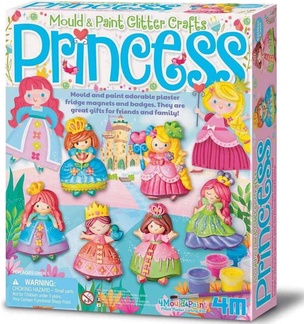 4M Mould & Paint - Glitter Princess - Image 2