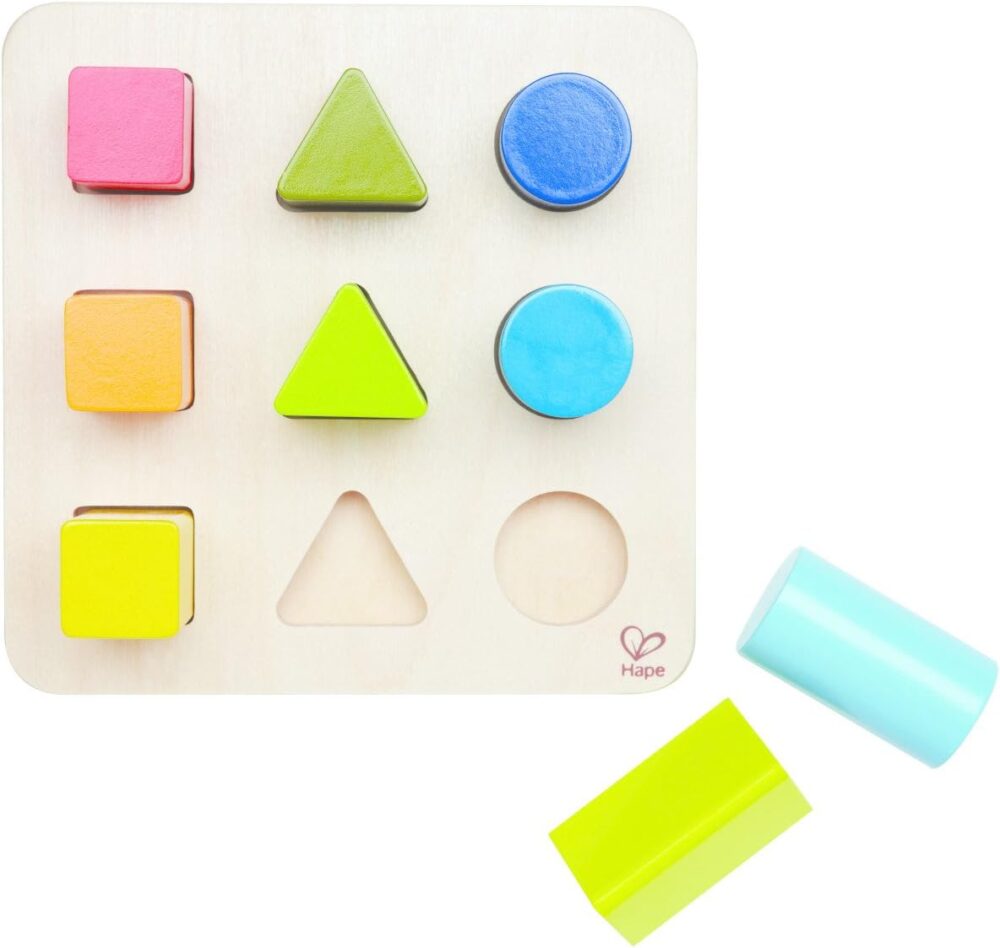 Hape - Wooden Color and Shape Sorter - Image 2