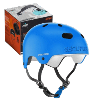 Jaspo - Secure Sports Helmet - Blue & Black