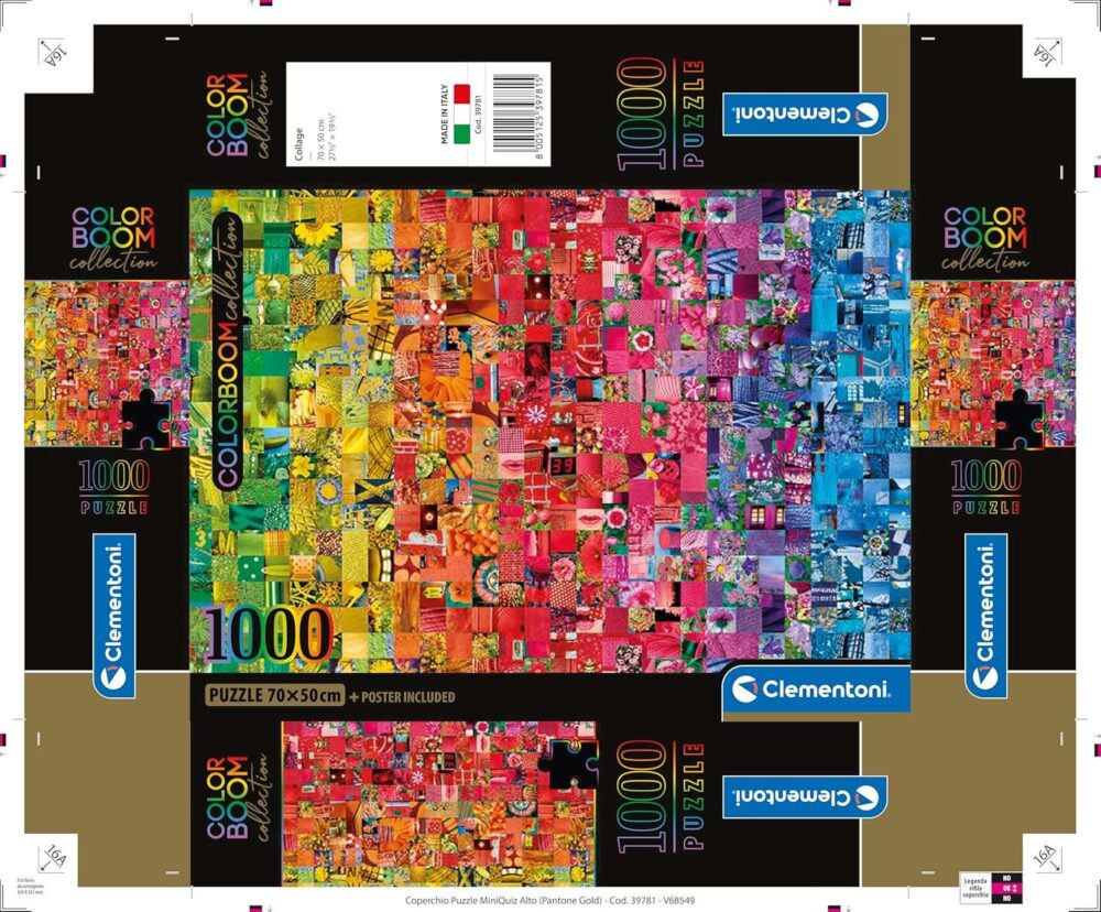 Clementoni - Colorboom Puzzle Collage - 1000 Pieces - Image 10