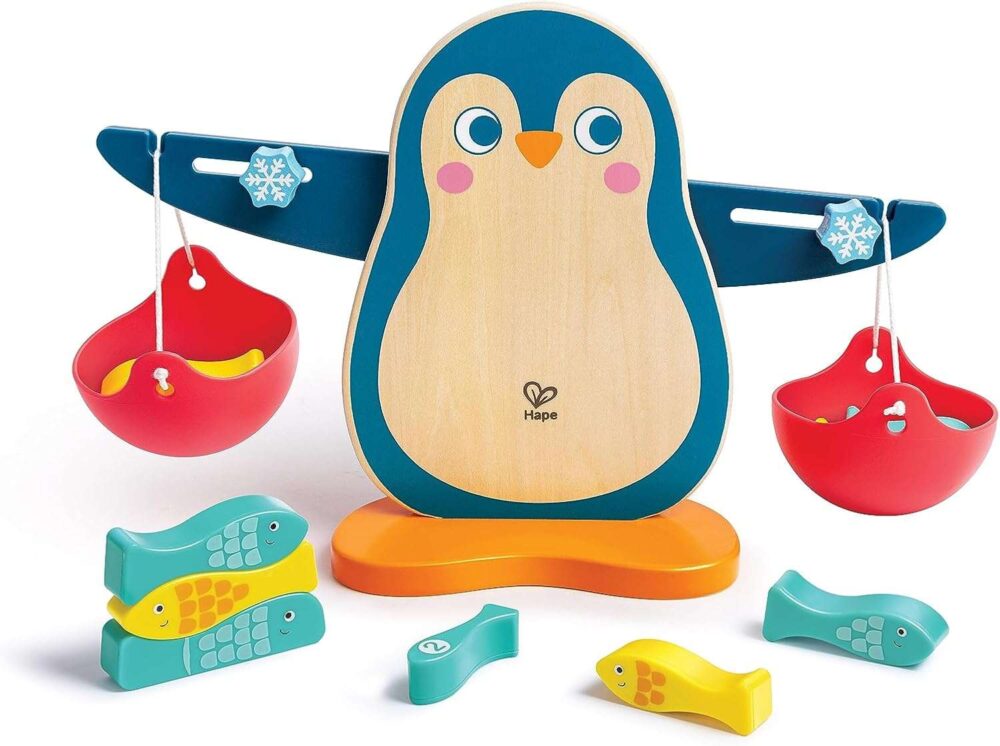 Hape - Penguin Scale Balancing Toy – Wooden - Image 2