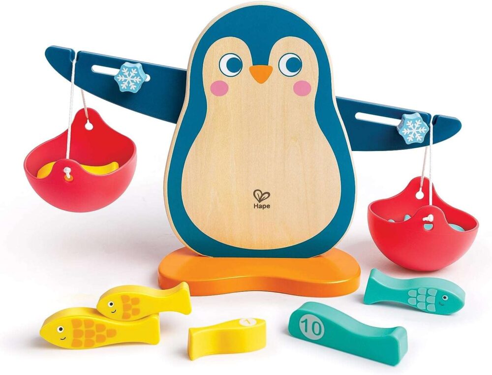 Hape - Penguin Scale Balancing Toy – Wooden - Image 3