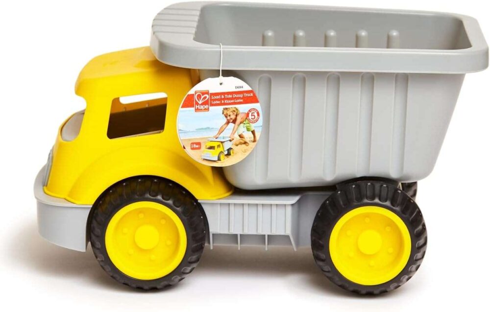 Hape - Load & Tote 14.4" Dump Truck - Image 6