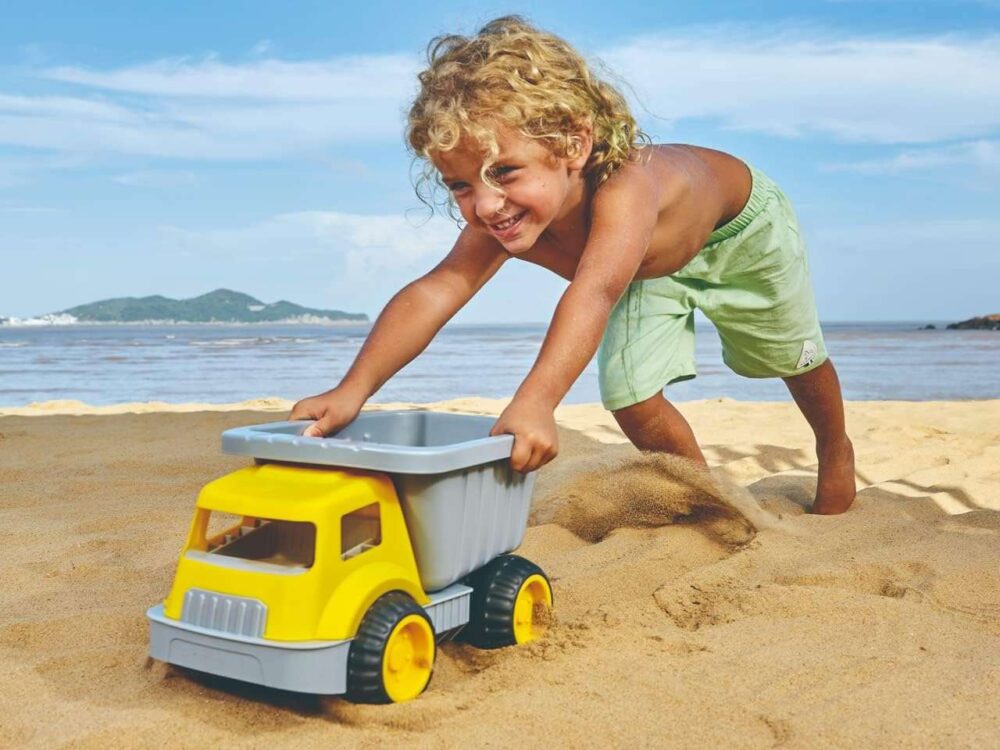 Hape - Load & Tote 14.4" Dump Truck - Image 7
