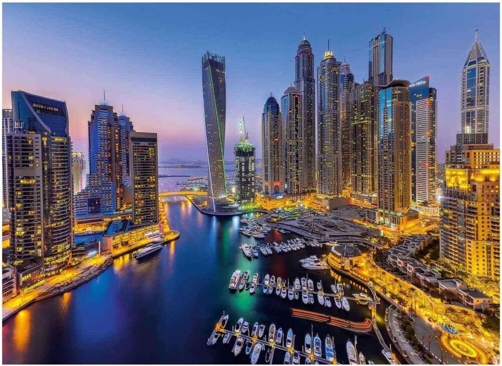 Clementoni - HQC Puzzle - Dubai Marina - 1000 Pieces - Image 2