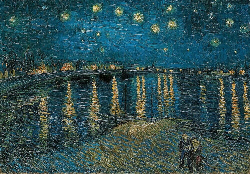 Clementoni - Museum Collection - Van Gogh Starry Night Over The Rhone - 1000 Pieces - Image 3