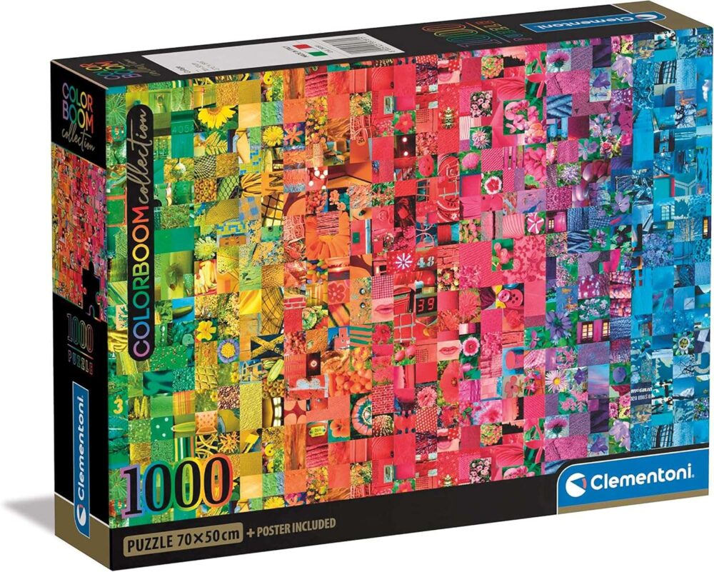 Clementoni - Colorboom Puzzle Collage - 1000 Pieces - Image 2