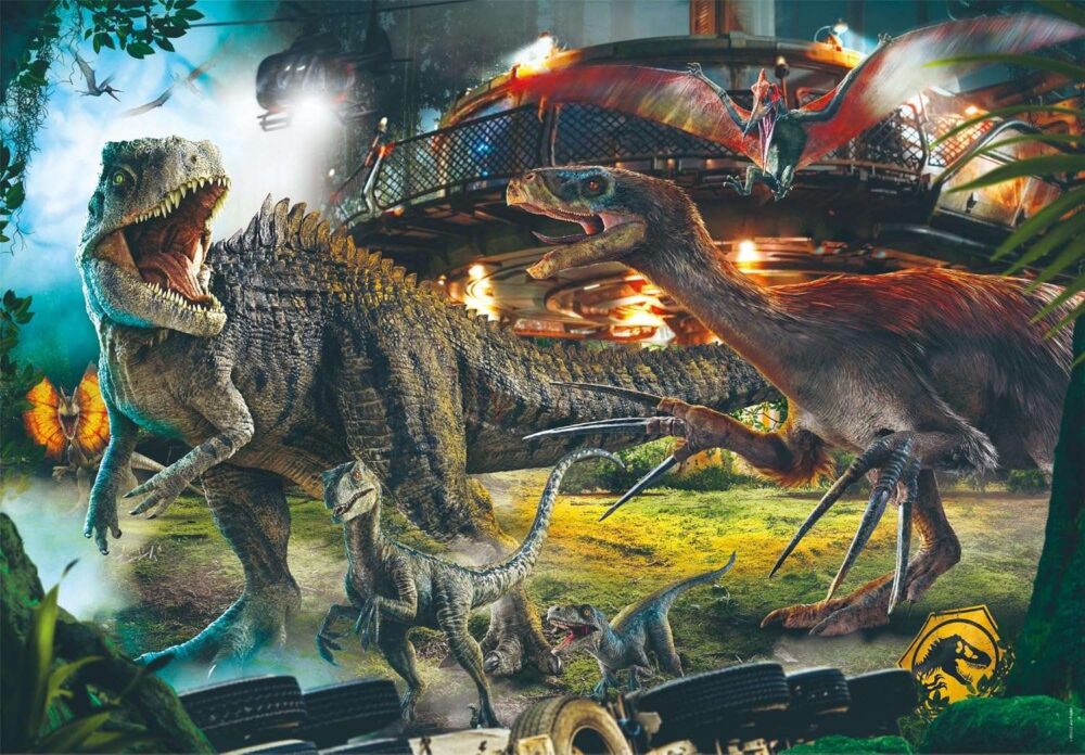 Clementoni - Jigsaw Puzzle - Jurassic World - 1000 Pieces - Image 3