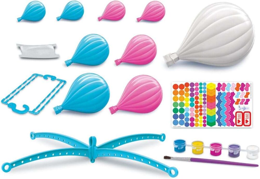 4M Kidzmaker Hot Air Balloons Mobile Painting Kit - Image 5