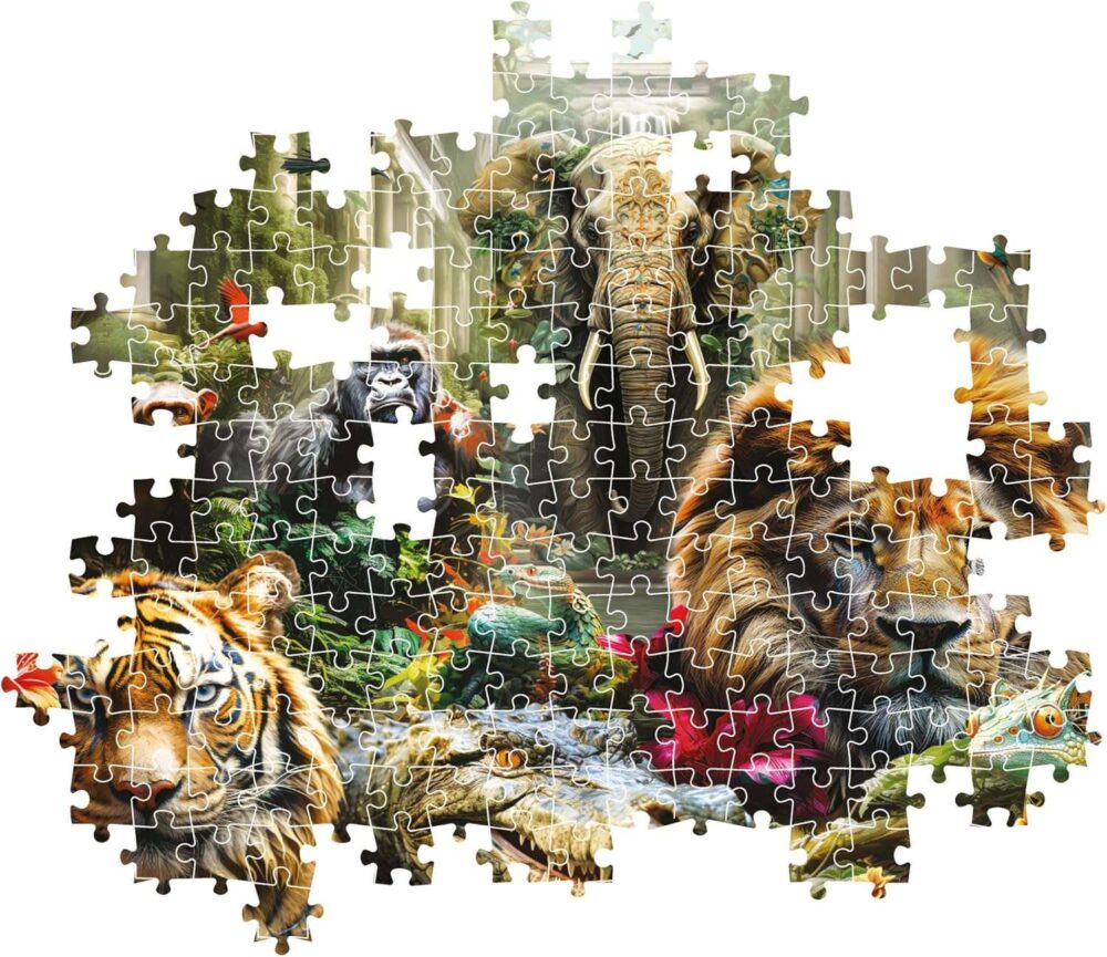 Clementoni - Animals Mystic Jungle Puzzle - 1000 Pieces - Image 6