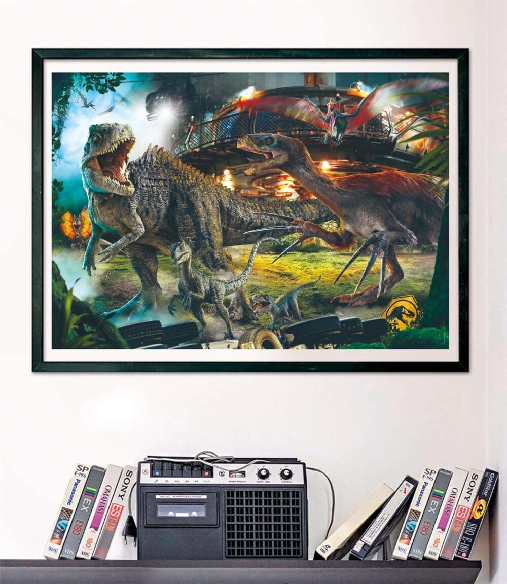 Clementoni - Jigsaw Puzzle - Jurassic World - 1000 Pieces - Image 7
