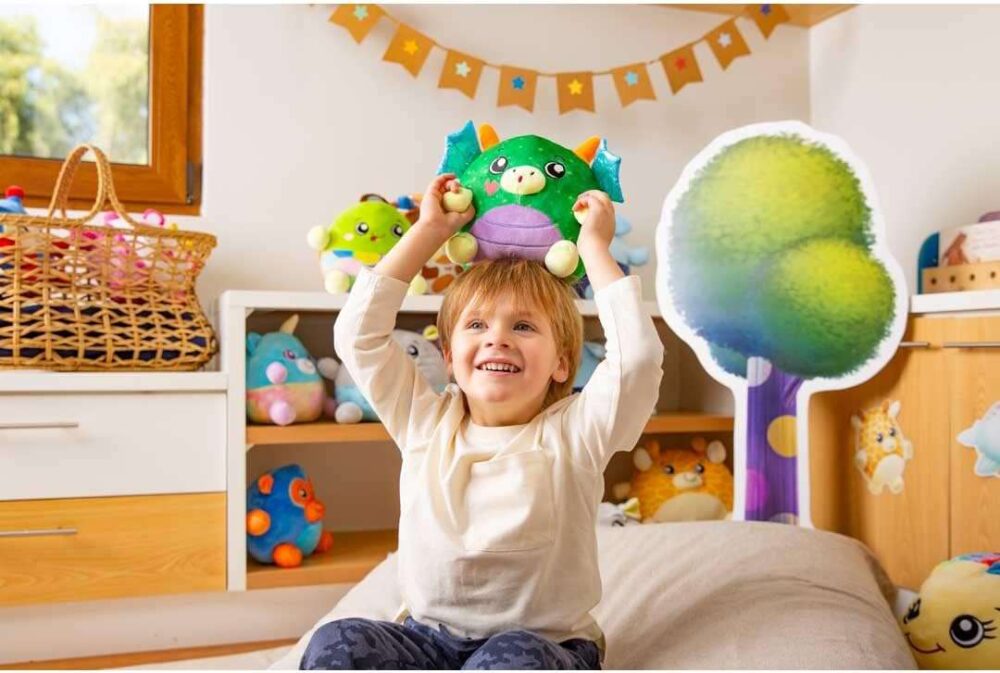 Draco the dragon - Glow In The Dark Bed Time Comforting Plush - 7.5″/18cm - Image 7
