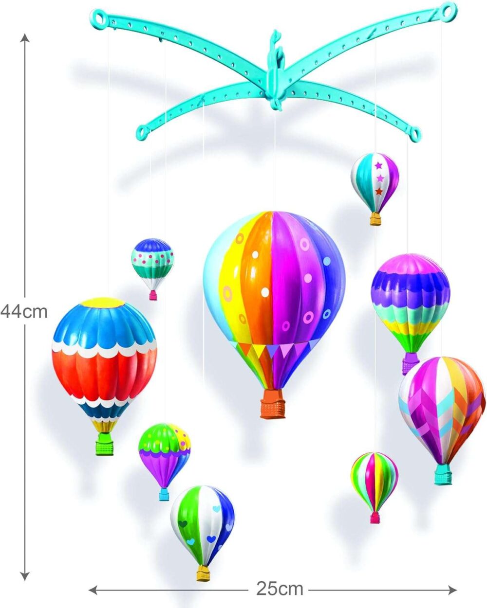 4M Kidzmaker Hot Air Balloons Mobile Painting Kit - Image 8