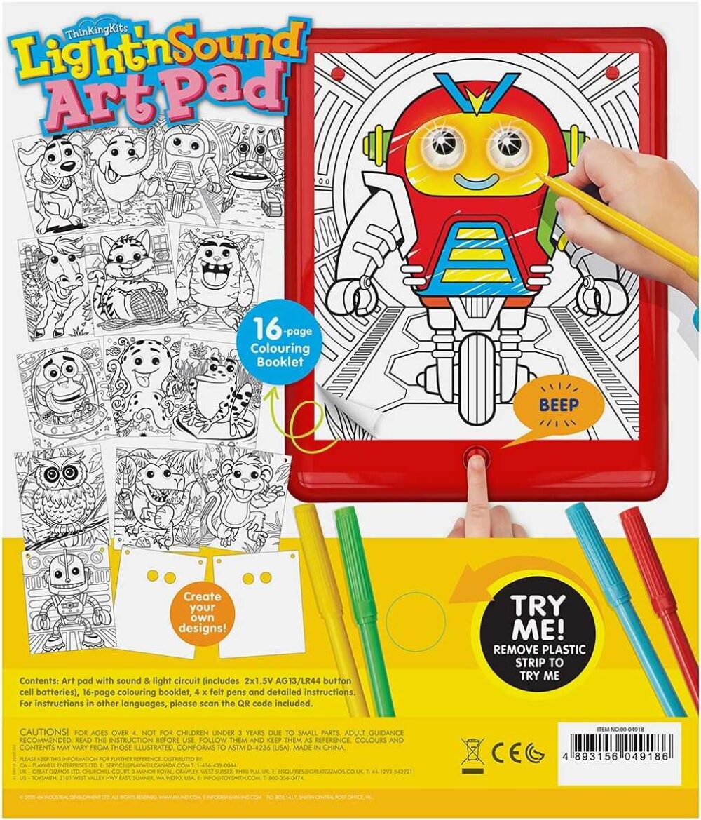 4M Thinking Kits-Light & Sound Art Pad - Image 8