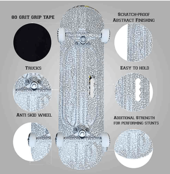 Jaspo - Destructor Skateboard - 31 X 8 Inches - JS1016 - Image 6