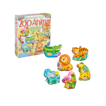 4M Mould & Paint - Zoo Animal