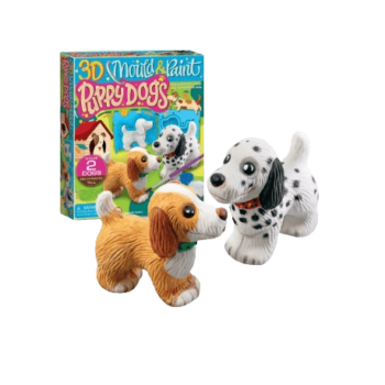 4M Mould & Paint - 3D Puppy Dogs