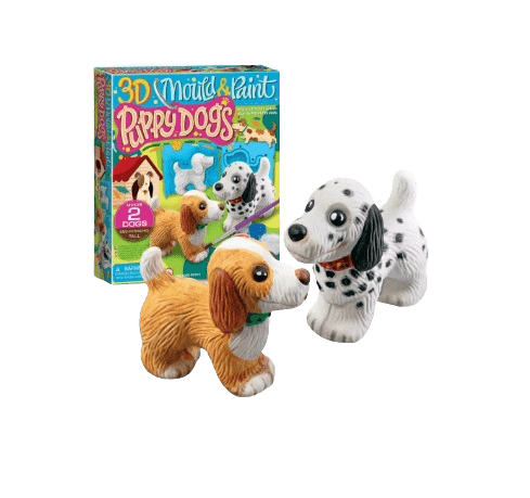 4M Mould & Paint - 3D Puppy Dogs