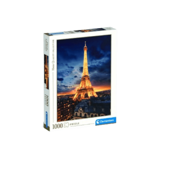 Clementoni - HQC PUZZLE - TOUR EIFEL - 1000PCS