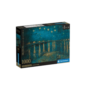 Clementoni - Museum Collection - Van Gogh Starry Night Over The Rhone - 1000 Pieces
