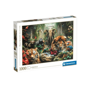 Clementoni - Animals Mystic Jungle Puzzle - 1000 Pieces