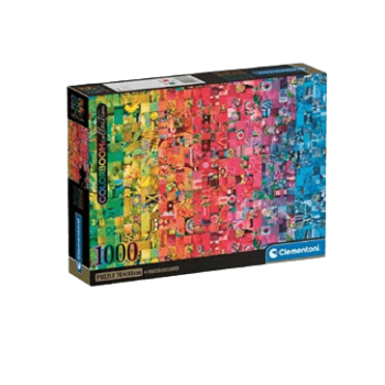 Clementoni - Colorboom Puzzle Collage - 1000 Pieces
