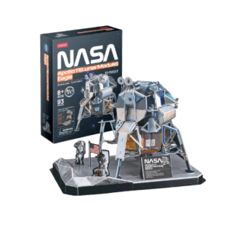 Cubic Fun 3D Puzzle - NASA Apollo 11(Lunar Module) Eagle - 93 Pieces