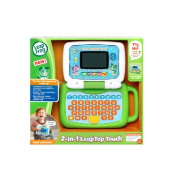 LeapFrog - 2-in-1 LeapTop Touch - Green