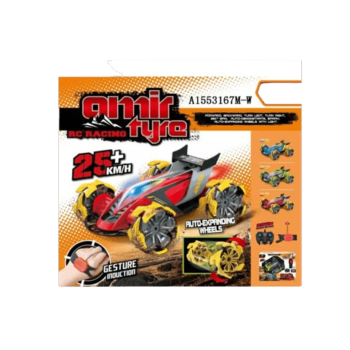 Revolutionary Remote Control Race Car with Auto-Expanding Wheels