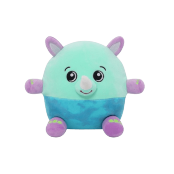 Rafael the rhino – Glow In The Dark Bed Time Comforting Plush – 7.5″/18cm