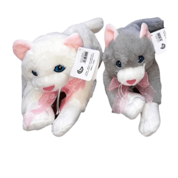 28cm Plush - Soft Cat With Sound - 2 Colors