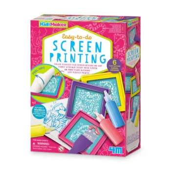 4M KidzMaker Easy to Do Screen Printing Kit
