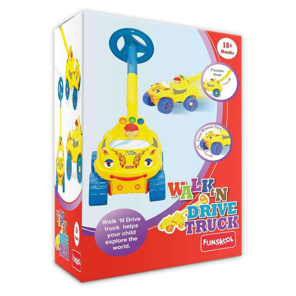Funskool Giggles - Walk N Drive Truck - Image 2
