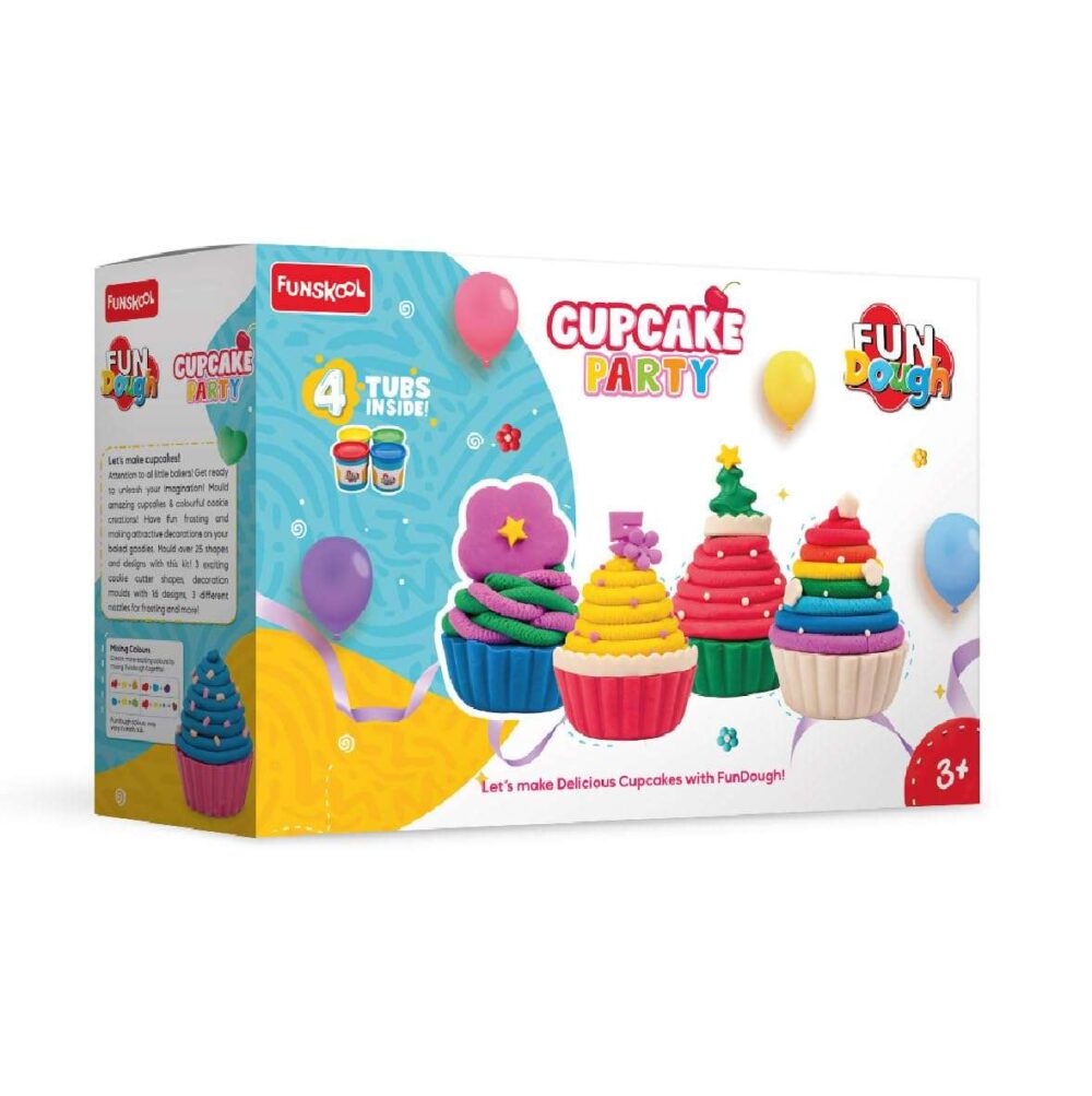 Funskool Fundough - Cupcake Party Playset - Image 2