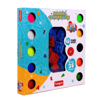 Funskool Fundough - Numbers Letters N Fun Playset