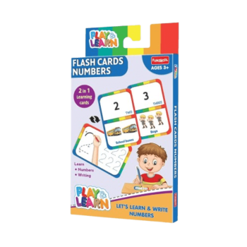 Funskool Play & Learn - Flash Card Numbers