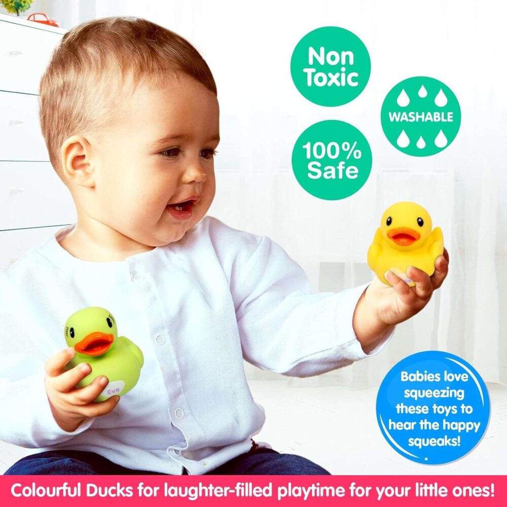 Funskool Giggles - Dazzling Duck Family Squeakers - Image 3